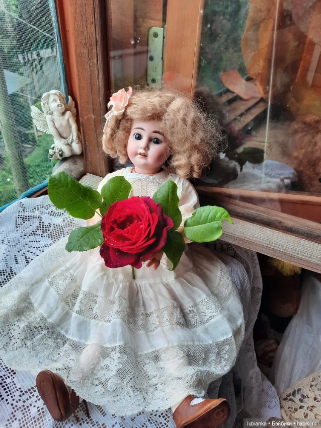 Цвет настроения... белый — Антикварные куклы Armand Marseille (AM): молд 390