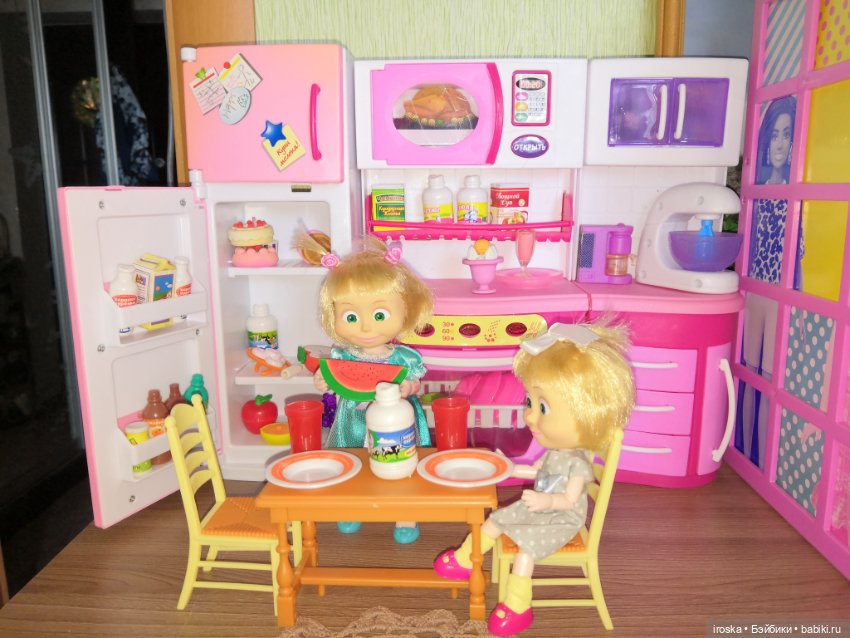 Машеньки — Куклы Маша и Медведь (Simba): Маша в кармашке