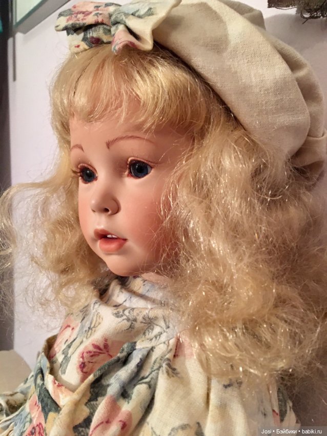 Белокурая и синеглазая Shay 85см молд Donna Rubert (фото 4)