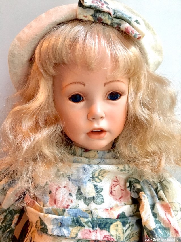 Белокурая и синеглазая Shay 85см молд Donna Rubert (фото 3)