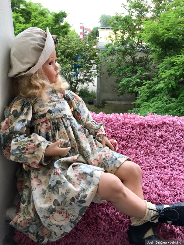 Белокурая и синеглазая Shay 85см молд Donna Rubert