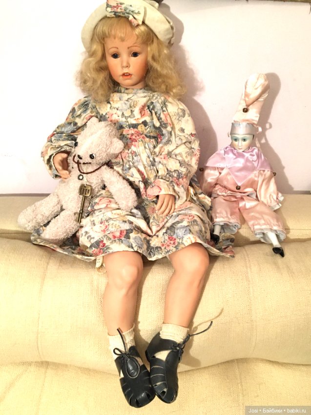 Белокурая и синеглазая Shay 85см молд Donna Rubert (фото 6)