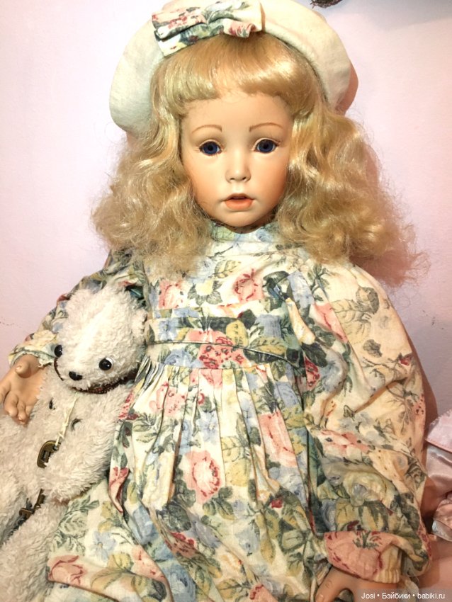 Белокурая и синеглазая Shay 85см молд Donna Rubert (фото 8)