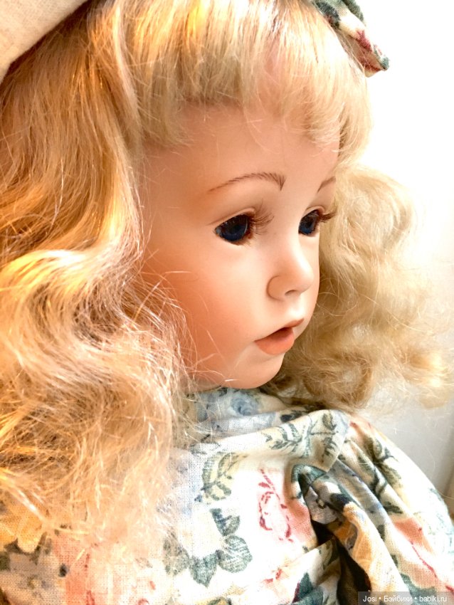 Белокурая и синеглазая Shay 85см молд Donna Rubert (фото 2)