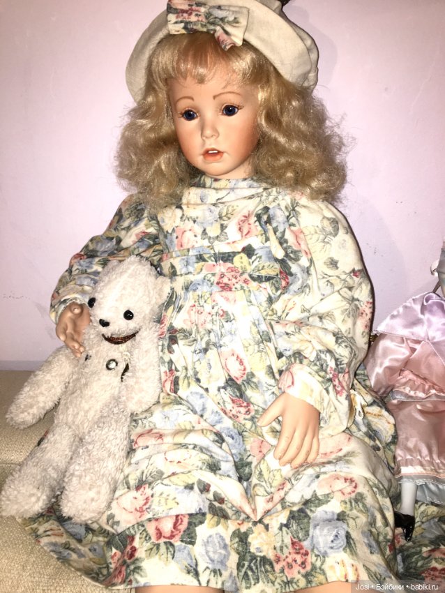 Белокурая и синеглазая Shay 85см молд Donna Rubert (фото 5)