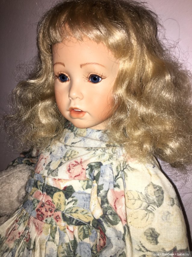 Белокурая и синеглазая Shay 85см молд Donna Rubert (фото 9)