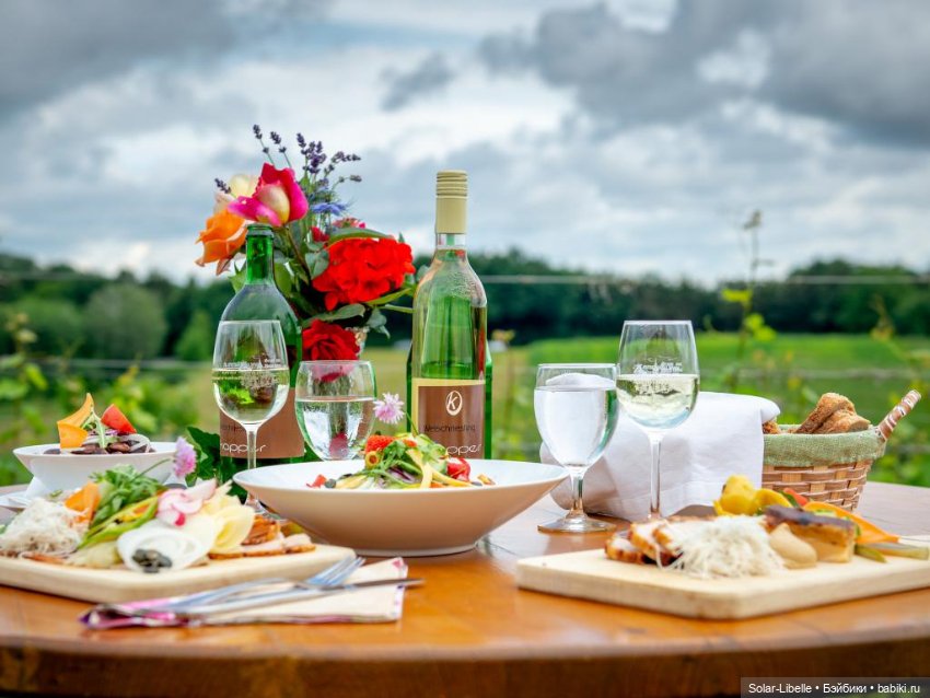 "Штирийская" Тоскана и кидзик на прогулке