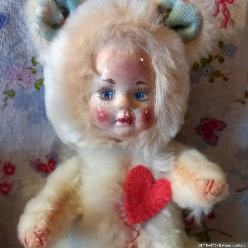 Мишка-малышка — Наши хобби и творчество: вышивка