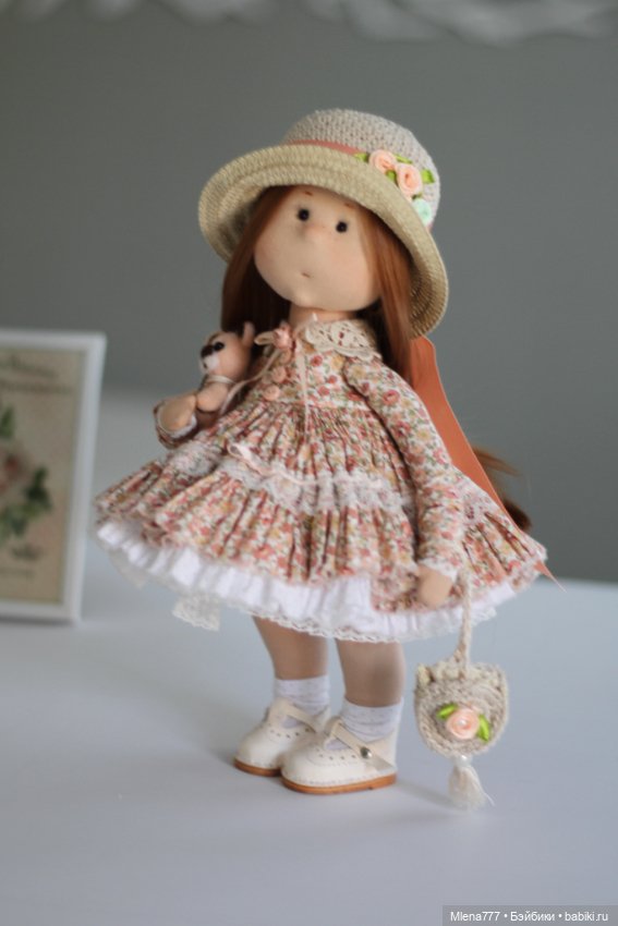 Барышни из Прованса — Авторские текстильные куклы: Вальдорфские (фото 4)