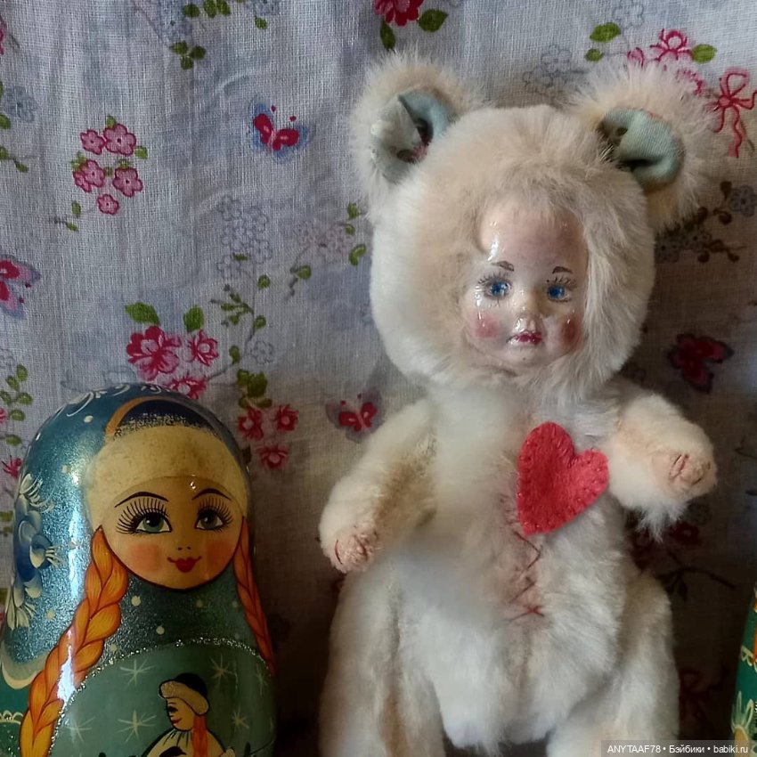 Мишка-малышка — Наши хобби и творчество: вышивка (фото 3)