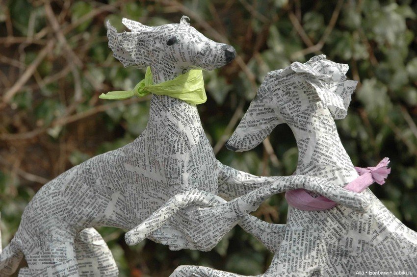 Скульпторы из газет от Лоррейн Корриган / Lorraine Corrigan (фото 5)