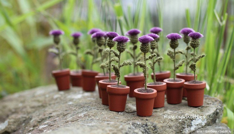 Вязанная миниатюра от FancyKnittle (фото 4)