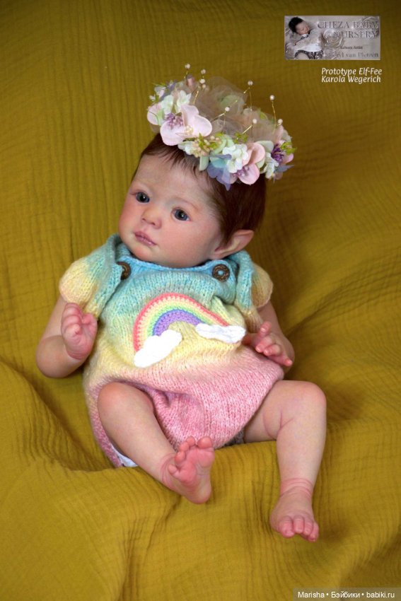 Elf-Fee скульптора Karola Wegerich, автор прототипа Cheryl van Pletzen