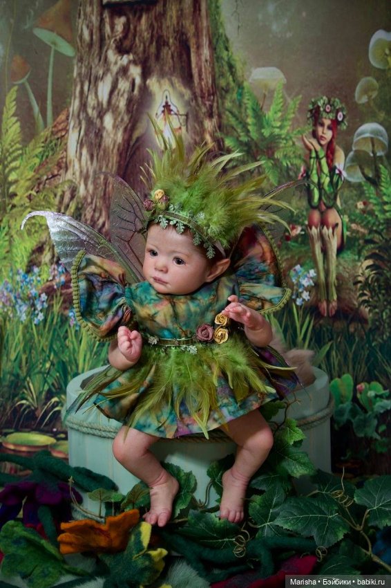 Elf-Fee скульптора Karola Wegerich, автор прототипа Cheryl van Pletzen