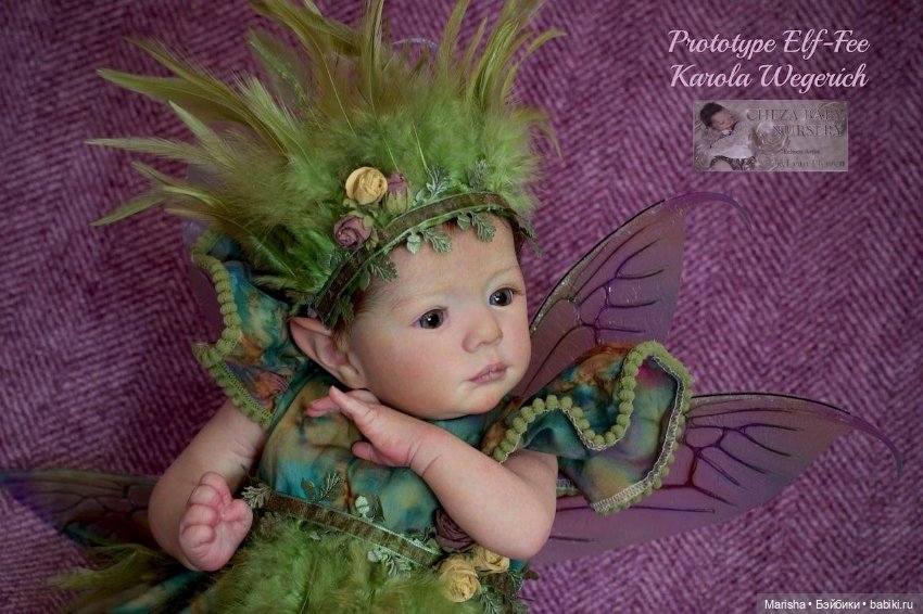 Elf-Fee скульптора Karola Wegerich, автор прототипа Cheryl van Pletzen (фото 6)