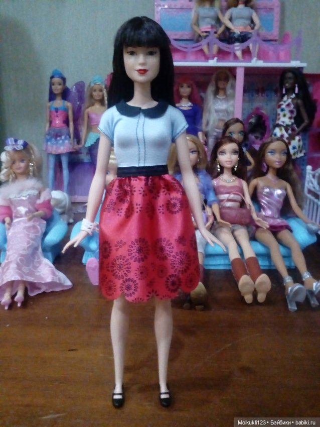 Ура! Новая одежка для для барби