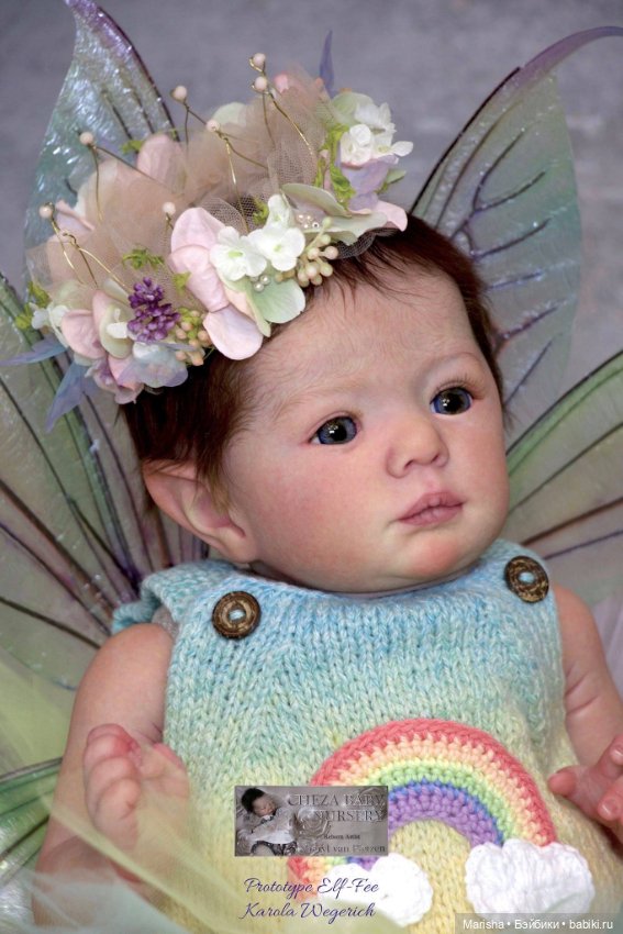 Elf-Fee скульптора Karola Wegerich, автор прототипа Cheryl van Pletzen