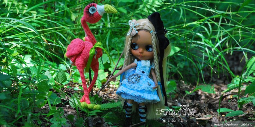 За зеркальный фламинго — Вязаные игрушки и амигуруми: крючком (фото 7)