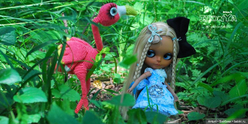 За зеркальный фламинго — Вязаные игрушки и амигуруми: крючком (фото 6)