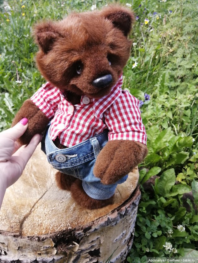 Малыш Austen — Авторские мишки Тедди и друзья: фото (фото 3)