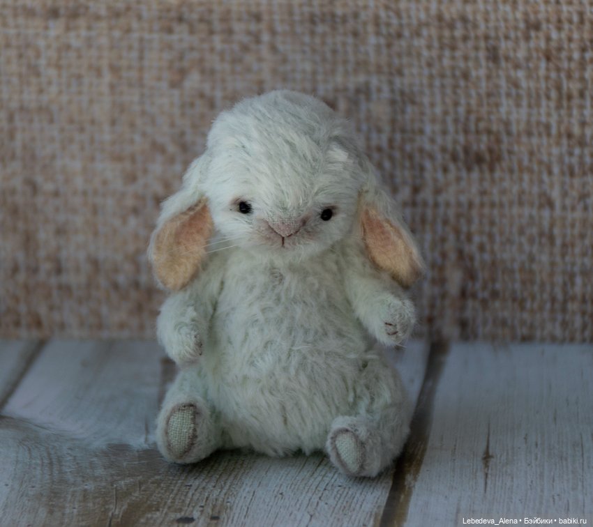 Призовой заяц — Домашние фото авторских игрушек: Тедди