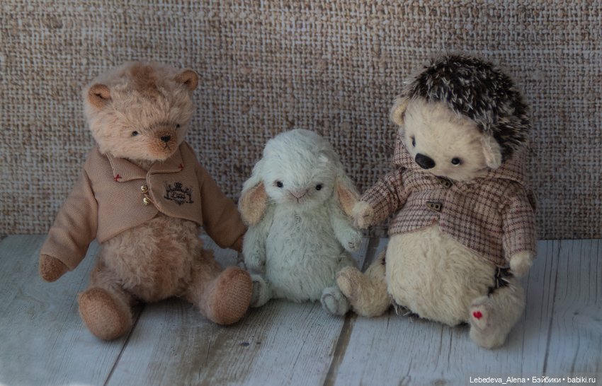 Призовой заяц — Домашние фото авторских игрушек: Тедди (фото 2)