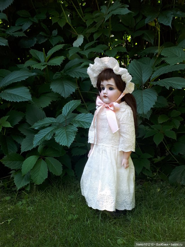 Прогулка в летнем саду — Антикварные куклы Kestner (Кестнер) JDK: Хильда (фото 6)