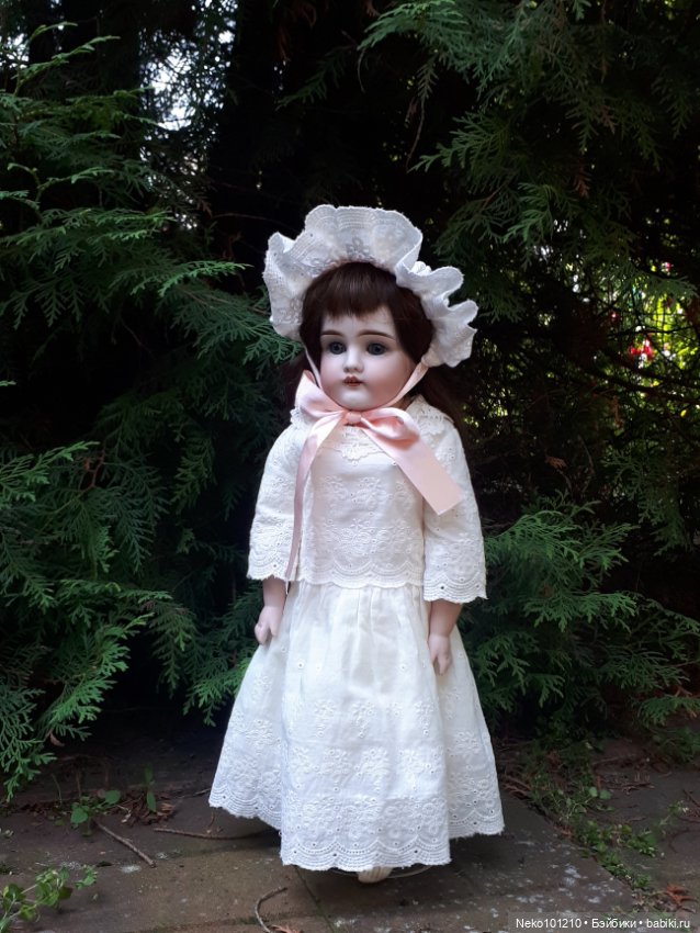 Прогулка в летнем саду — Антикварные куклы Kestner (Кестнер) JDK: Хильда (фото 7)