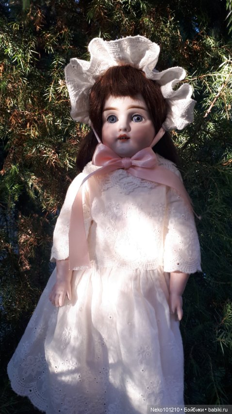 Прогулка в летнем саду — Антикварные куклы Kestner (Кестнер) JDK: Хильда (фото 8)