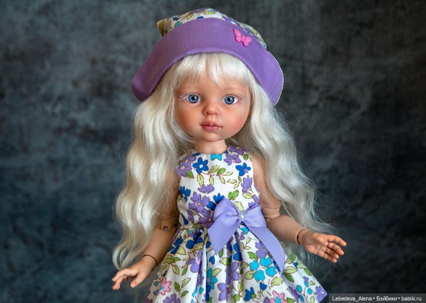 Беленький долгострой — ООАК Paola Reina (Паола Рейна) и испанских кукол: перерисовка (фото 6)