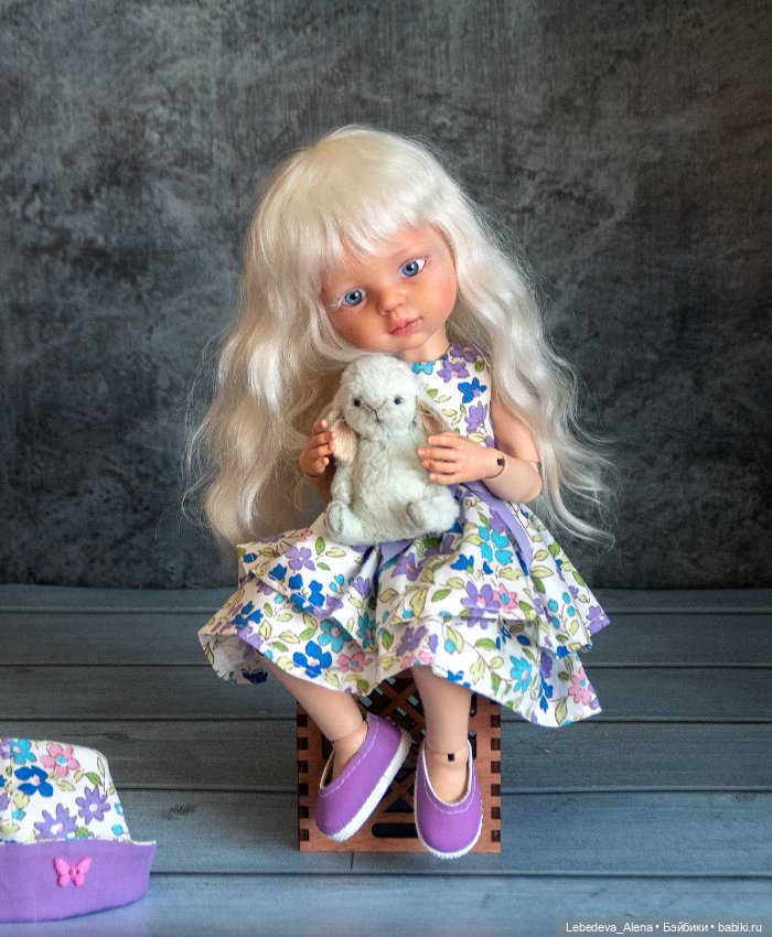 Беленький долгострой — ООАК Paola Reina (Паола Рейна) и испанских кукол: перерисовка (фото 8)