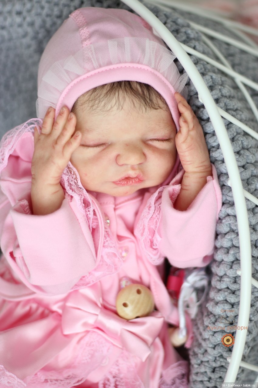Малышка реборн из молда Brin (фото 9)