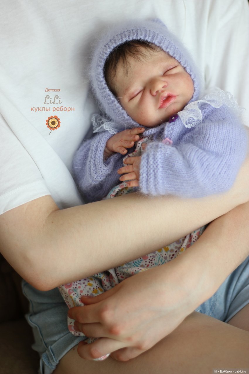 Малышка реборн из молда Brin