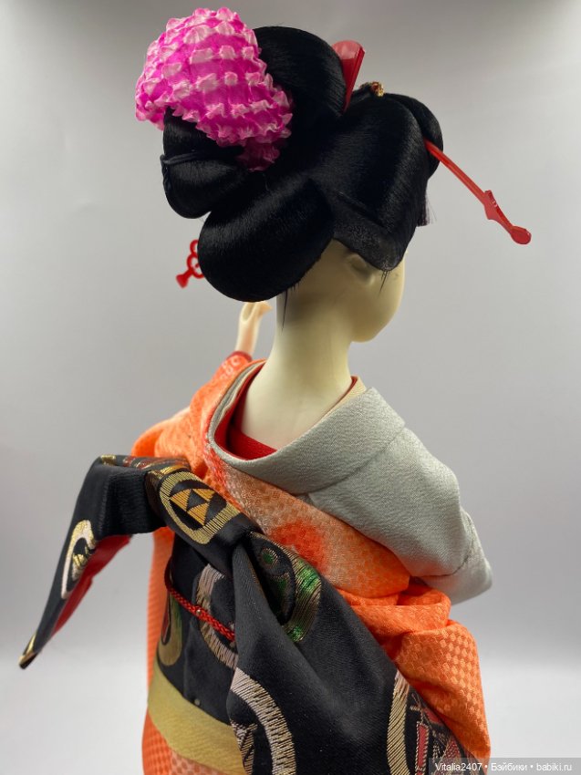Японская кукла Майко — Коллекционные куклы разных авторов (Разное): редкие бренды (фото 9)