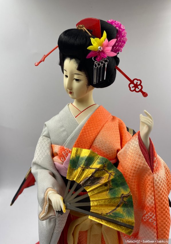 Японская кукла Майко — Коллекционные куклы разных авторов (Разное): редкие бренды (фото 6)
