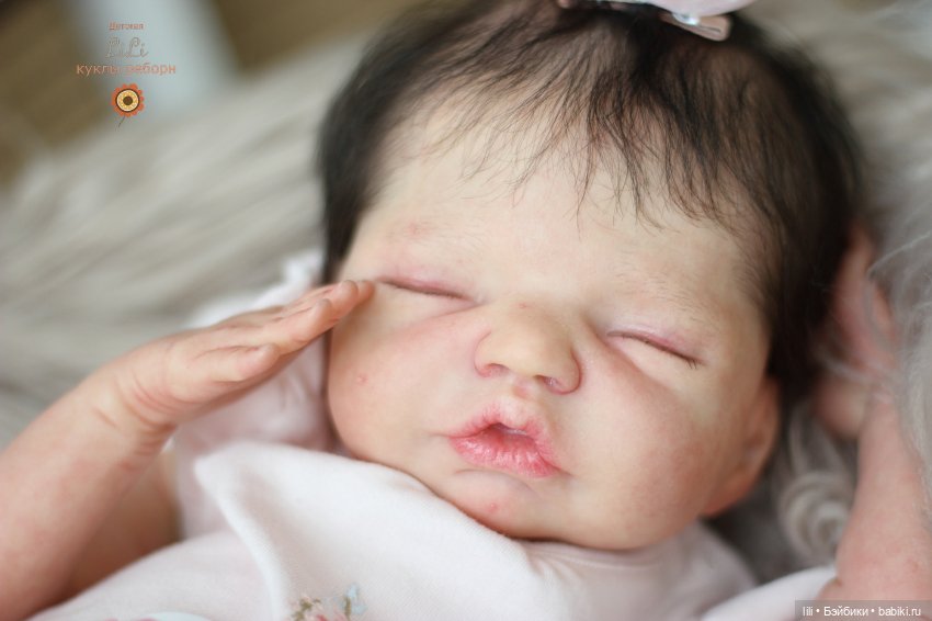 Малышка реборн из молда Brin