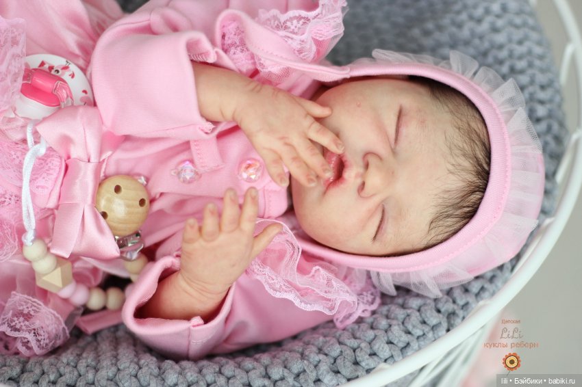 Малышка реборн из молда Brin (фото 2)