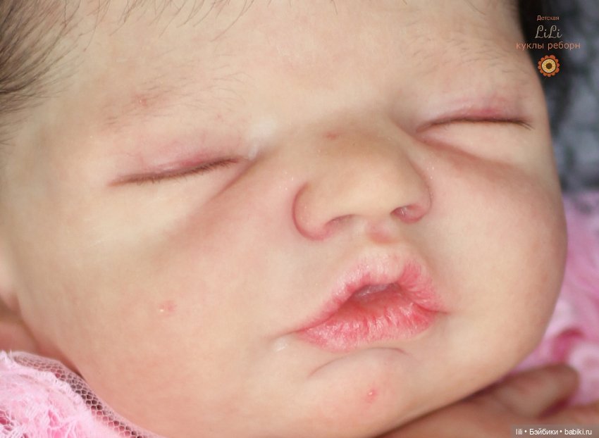 Малышка реборн из молда Brin