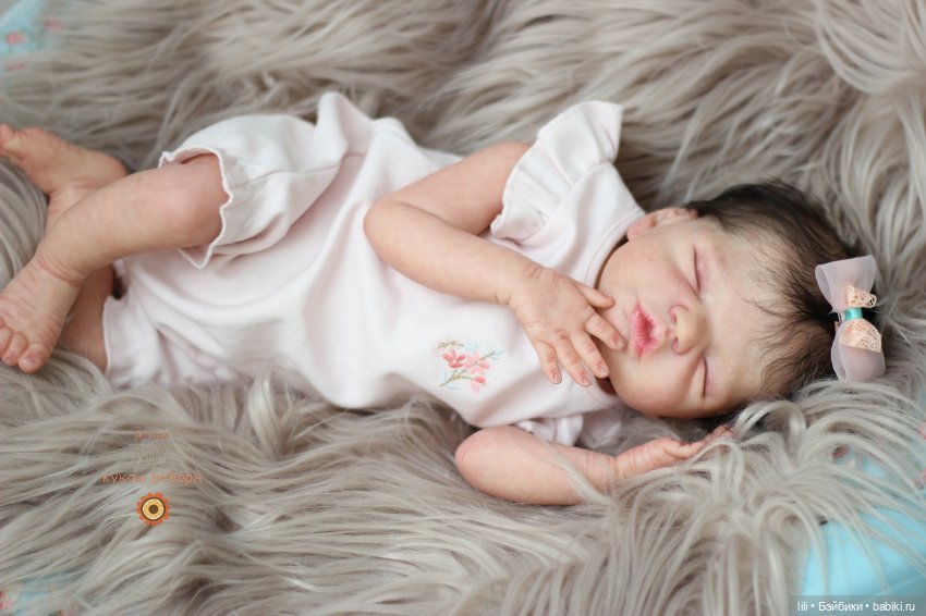 Малышка реборн из молда Brin