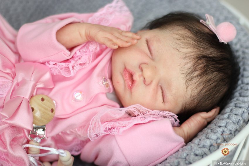 Малышка реборн из молда Brin