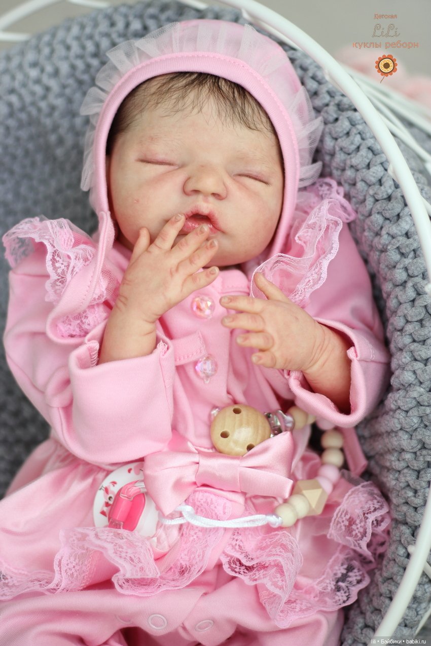 Малышка реборн из молда Brin
