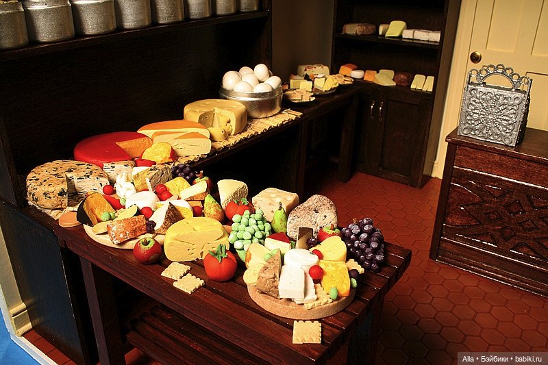Магазинчик сыров — Румбоксы и кукольные интерьеры: фото (фото 4)