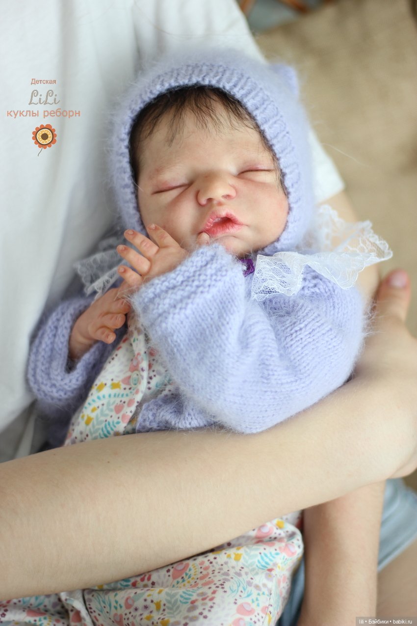 Малышка реборн из молда Brin