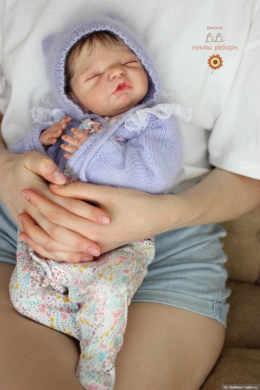 Малышка реборн из молда Brin