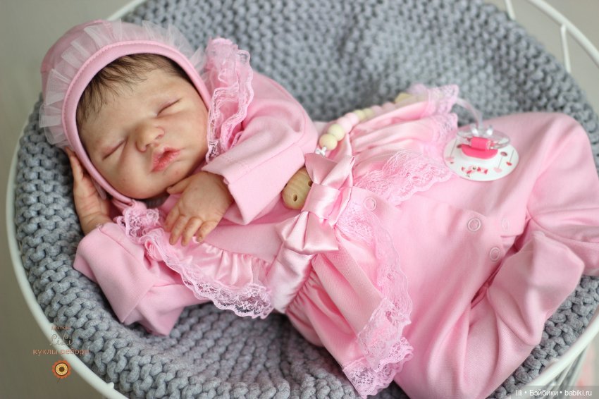 Малышка реборн из молда Brin