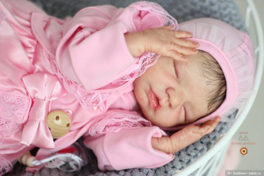 Малышка реборн из молда Brin (фото 5)