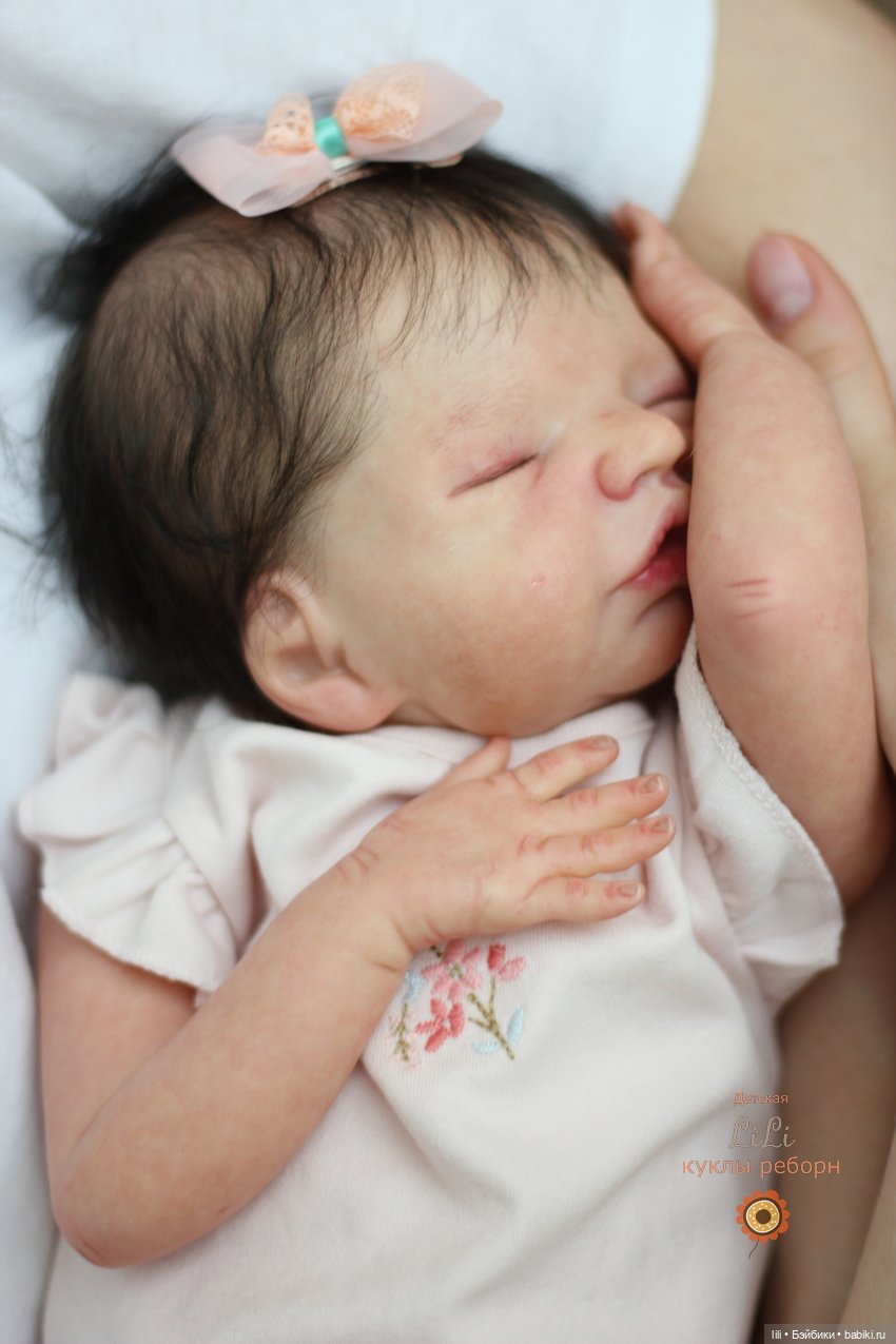 Малышка реборн из молда Brin