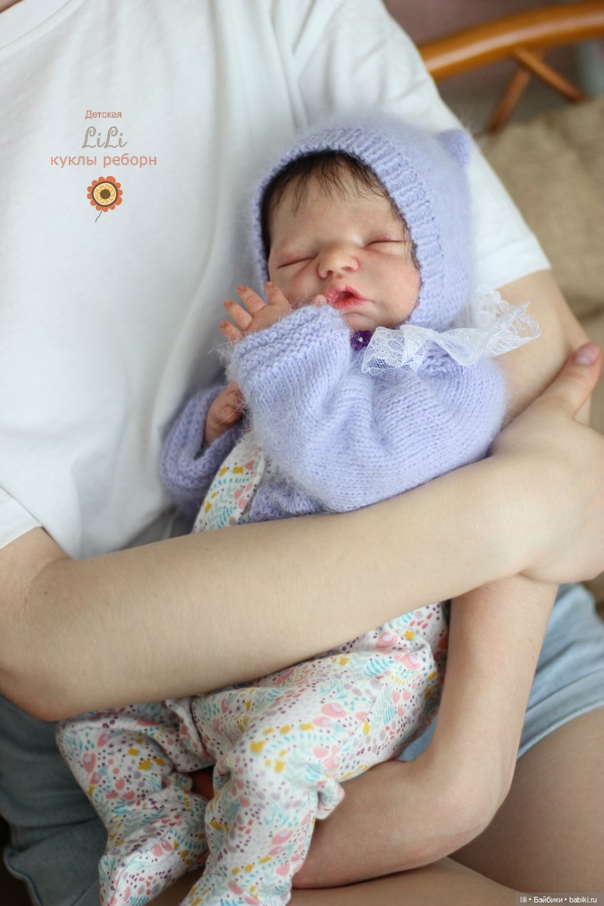 Малышка реборн из молда Brin