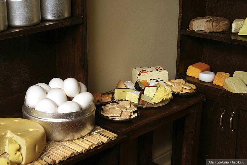Магазинчик сыров — Румбоксы и кукольные интерьеры: фото (фото 5)
