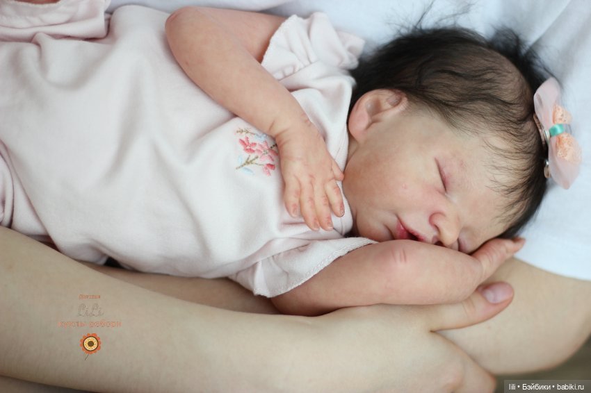 Малышка реборн из молда Brin